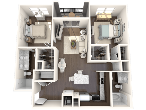 Jasmine Floor Plan at Barcelona Jupiter, Jupiter, FL, 33458